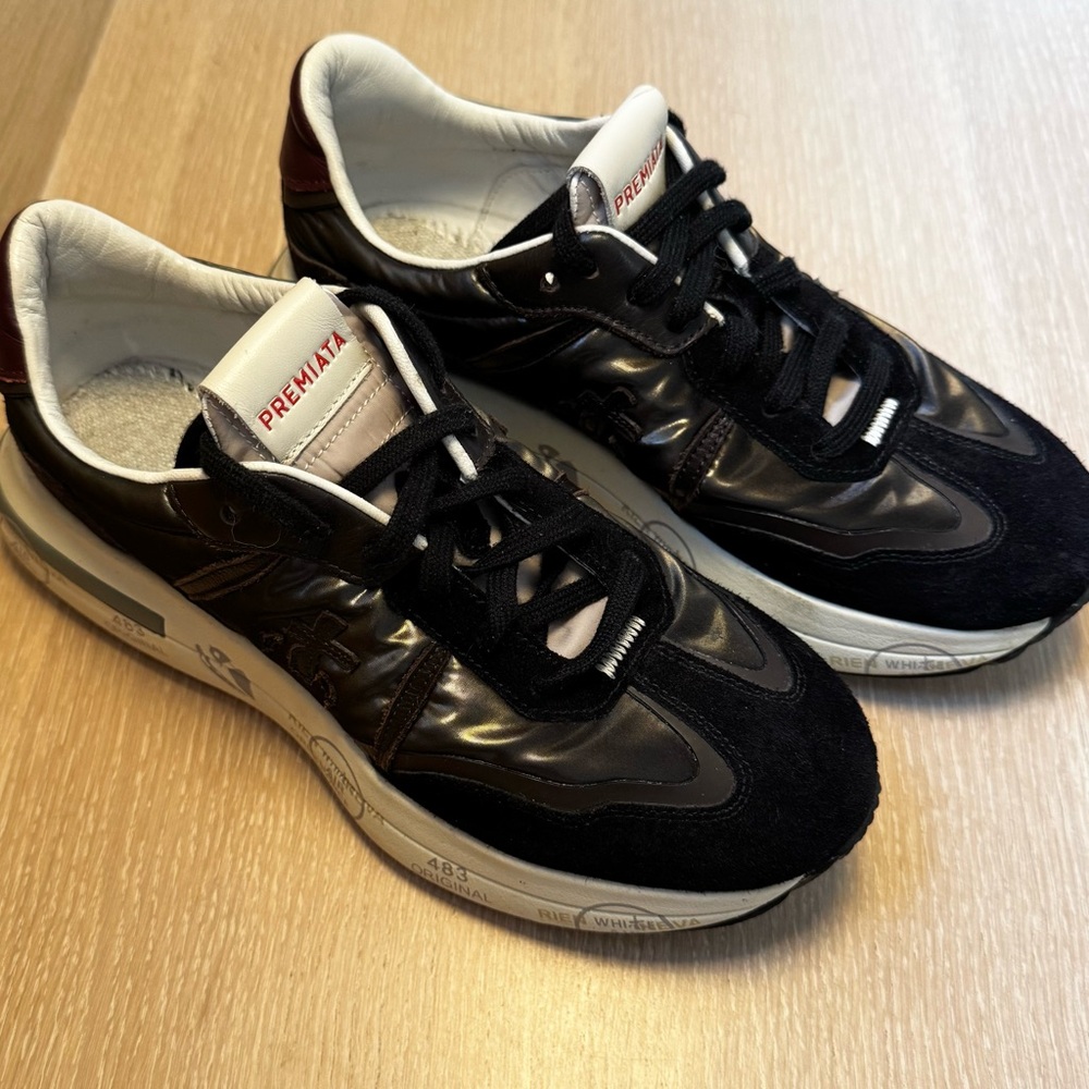 Premiata Cassie sneakers
Chic brown & black combo
Size 39 - Picture 4 of 6